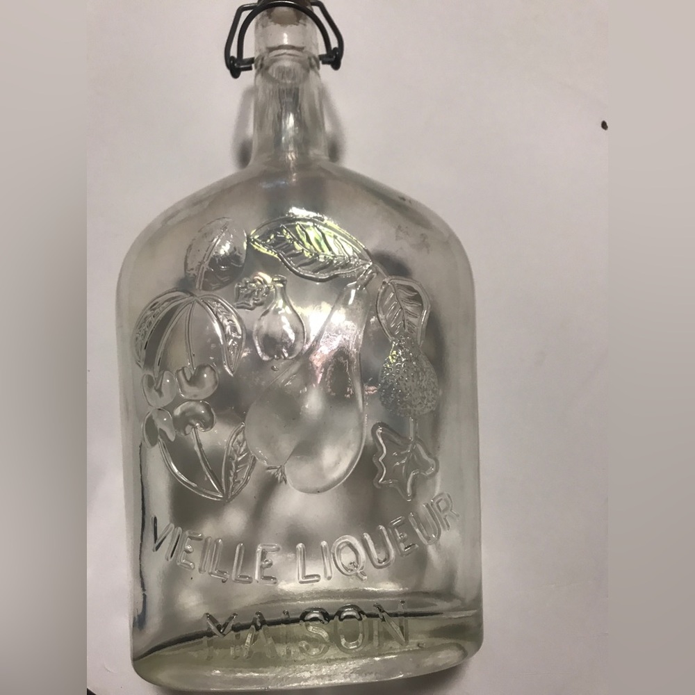 Italian glass decanter